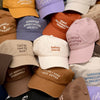 Ice Cream Appreciation Society - Cotton Baseball Cap - Butterscotch