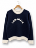 Embroidered Knit Sweater "LE MARAIS" – Parisian Spirit AP211