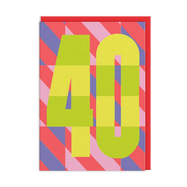 40 Birthday Card (11427) - Hauslife