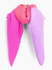 Nola Heavyweight Scarf - Pink/Lilac, Colour Block