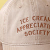 Ice Cream Appreciation Society - Cotton Baseball Cap - Butterscotch