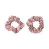 4pc Satin Heatless Curls Set with Clip - Dusty Rose - Hauslife