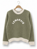 Embroidered Knit Sweater "LE MARAIS" – Parisian Spirit AP211