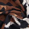 Leopard Print Lightweight Scarf in Brown