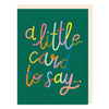 A Little Card to Say - Hauslife