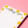 A6 notepad - everything is fine - Hauslife