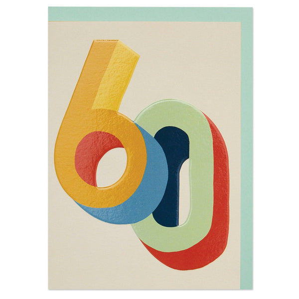Age 60 Birthday Card - Hauslife