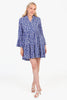 Alison Tiered Mini Dress - Blue, Spotted Daisy - Hauslife