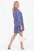 Alison Tiered Mini Dress - Blue, Spotted Daisy - Hauslife