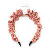 Animal print ruffle style aliceband - Hauslife