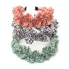 Animal print ruffle style aliceband - Hauslife