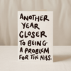 Another yet closer to being problem for the NHS 5x7/A6 card - Hauslife