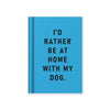 At Home with my Dog Fabric Mini Notebook - Hauslife