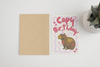 Capy Birthday Card