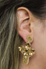 Beaded Gold Cactus Earrings - Hauslife