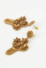 Beaded Gold Cactus Earrings - Hauslife