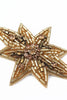Beaded Gold Star Hair Clip - Hauslife