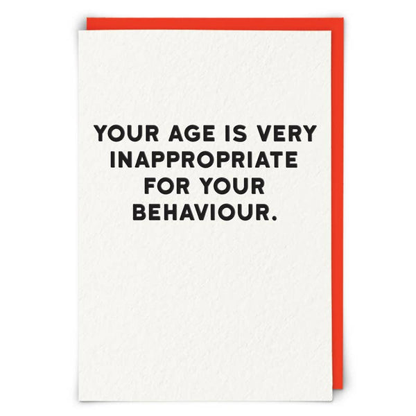 Behaviour Greetings Card - Hauslife