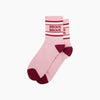 Bisous Bisous Organic Cotton Sports Socks in Pink - Hauslife