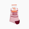 Bisous Bisous Organic Cotton Sports Socks in Pink - Hauslife