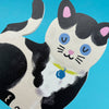 Black and White Kitten Card - Hauslife