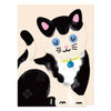 Black and White Kitten Card - Hauslife