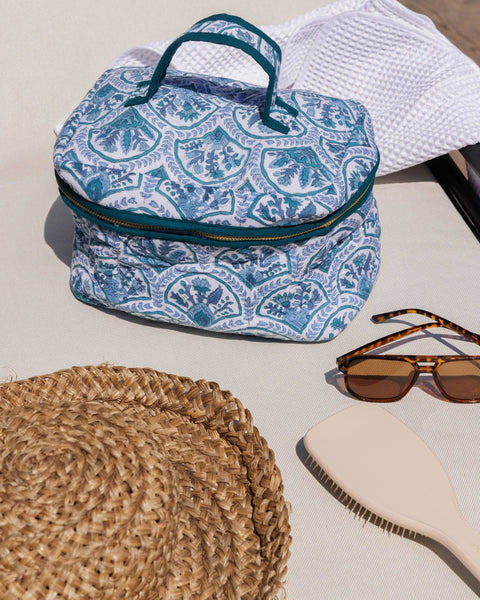 Blue City Courtyard Vanity Case - Hauslife
