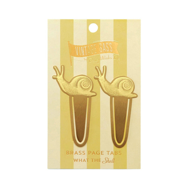 Brass Page Tabs - What The Shell - Hauslife