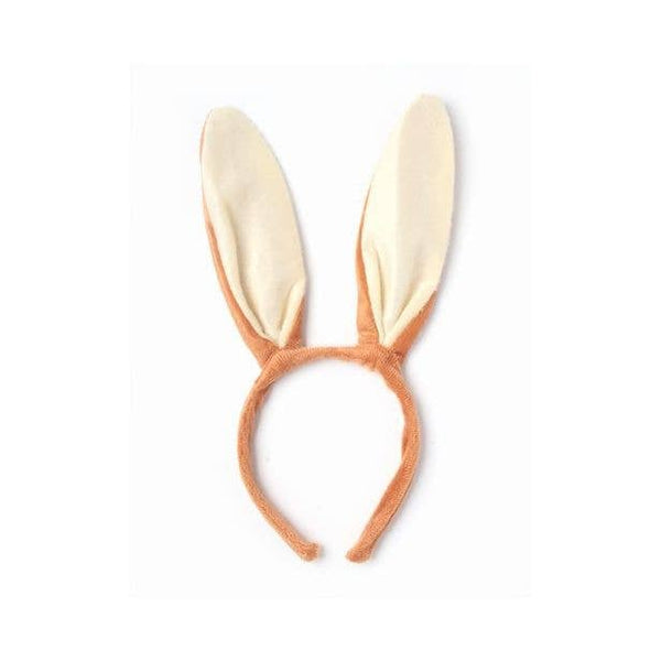 Brown Fabric Rabbit Ears Aliceband - Hauslife