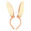Brown Fabric Rabbit Ears Aliceband - Hauslife
