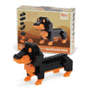 Build your own dog model brick kit - Sausage dog - Hauslife