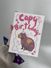 Capy birthday A6/5x7 card - Hauslife