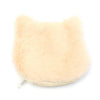 Cat face coin purse with zip Size : 9x8cm - Hauslife