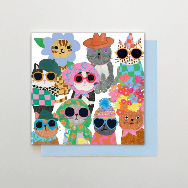 Cats in Hats Card - Hauslife