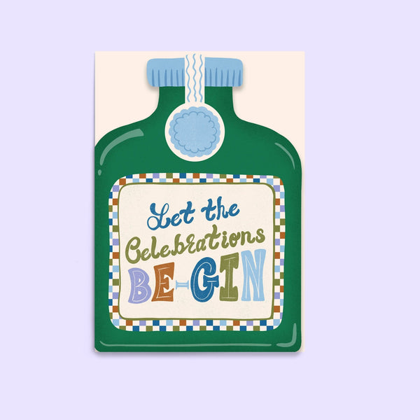 Celebrations Be - Gin Card - Hauslife