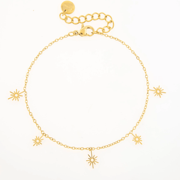 Celestial Tiny Sun Bracelet - Hauslife