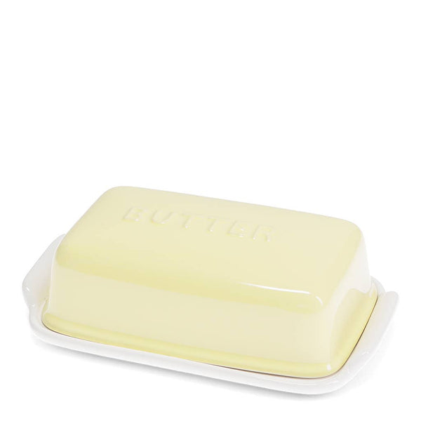Ceramic Butter Dish - Yellow - Hauslife