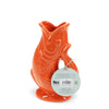 Ceramic fish vase - Orange - Hauslife