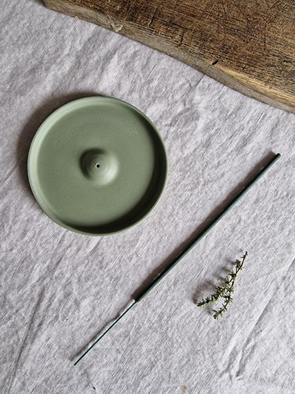 Ceramic Incense Plates by Heaven Scent - Hauslife