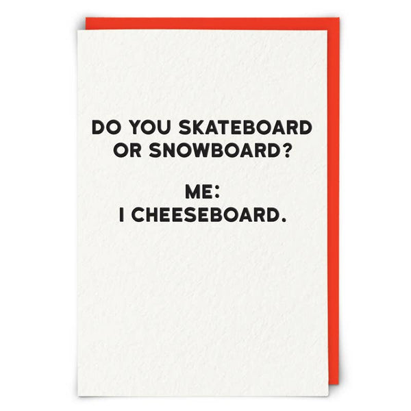 Cheeseboard Greeting Card - Hauslife