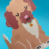 Cockapoo Puppy Card - Hauslife