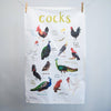 Cocks Bird Cotton Tea Towel - Hauslife