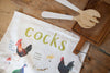 Cocks Bird Cotton Tea Towel - Hauslife