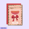 Cocktail With a Bow Birthday Card - Hauslife