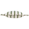 Connie Striped Ruffle Cushion - Moss - Hauslife