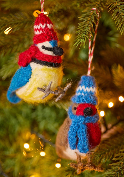 Cosy Felt Bird Decoration - Hauslife