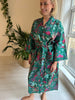 Cotton Kimono - Green Botanical - Hauslife