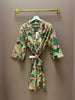 Cotton Kimono - Pink Peacocks and Temples - Hauslife