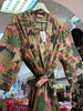 Cotton Kimono - Pink Peacocks and Temples - Hauslife