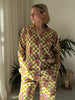 Cotton Pyjama Set - Checks and Cheetahs - Hauslife